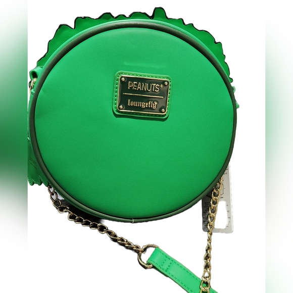 Loungefly Peanuts Snoopy Wreath Light Up Crossbody - Picture 2 of 8